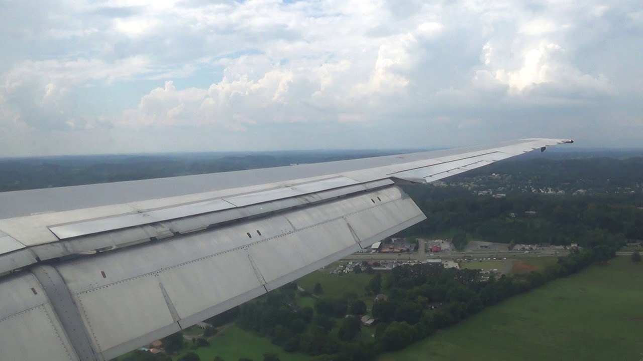 Delta Airlines MD88 [N956DL] Landing in Knoxville! YouTube