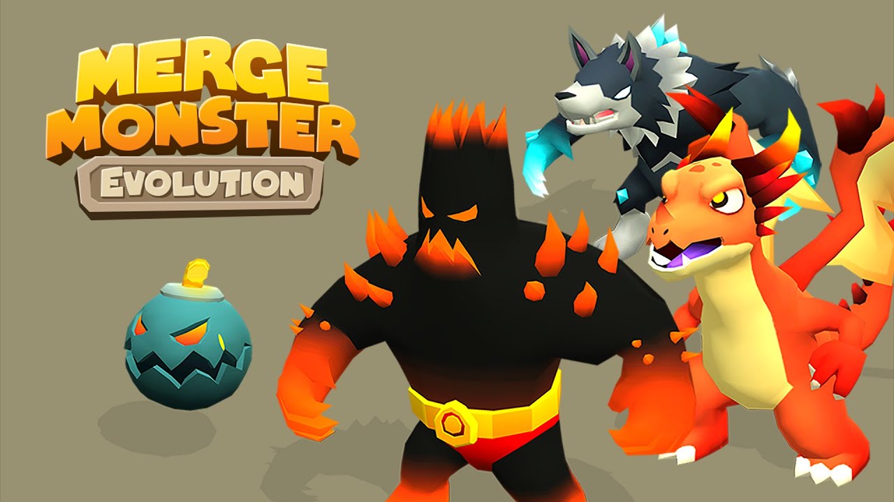 Merge Monster Evolution MOD APK cover