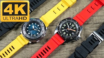 [New for 2025] Divecore – American FKM HP Professional Dive Watch Straps; Best-in-Class!!!