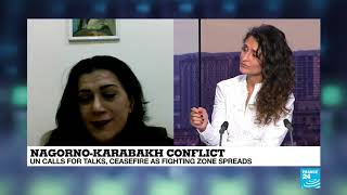 Nagorno-Karabakh Conflict Armine Alexinian, Deputy Fm Of The Republic Of Artsakh, On France24