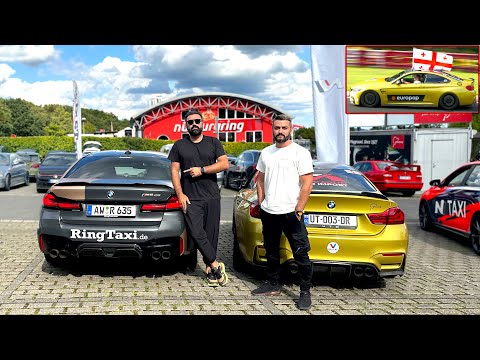 BMW M5 CS ჩვენი M4 ის წინააღმდეგ Nürburgring - ზე! რომელია უფრო სწრაფი? EuroTour 2023 ნაწილი 2.
