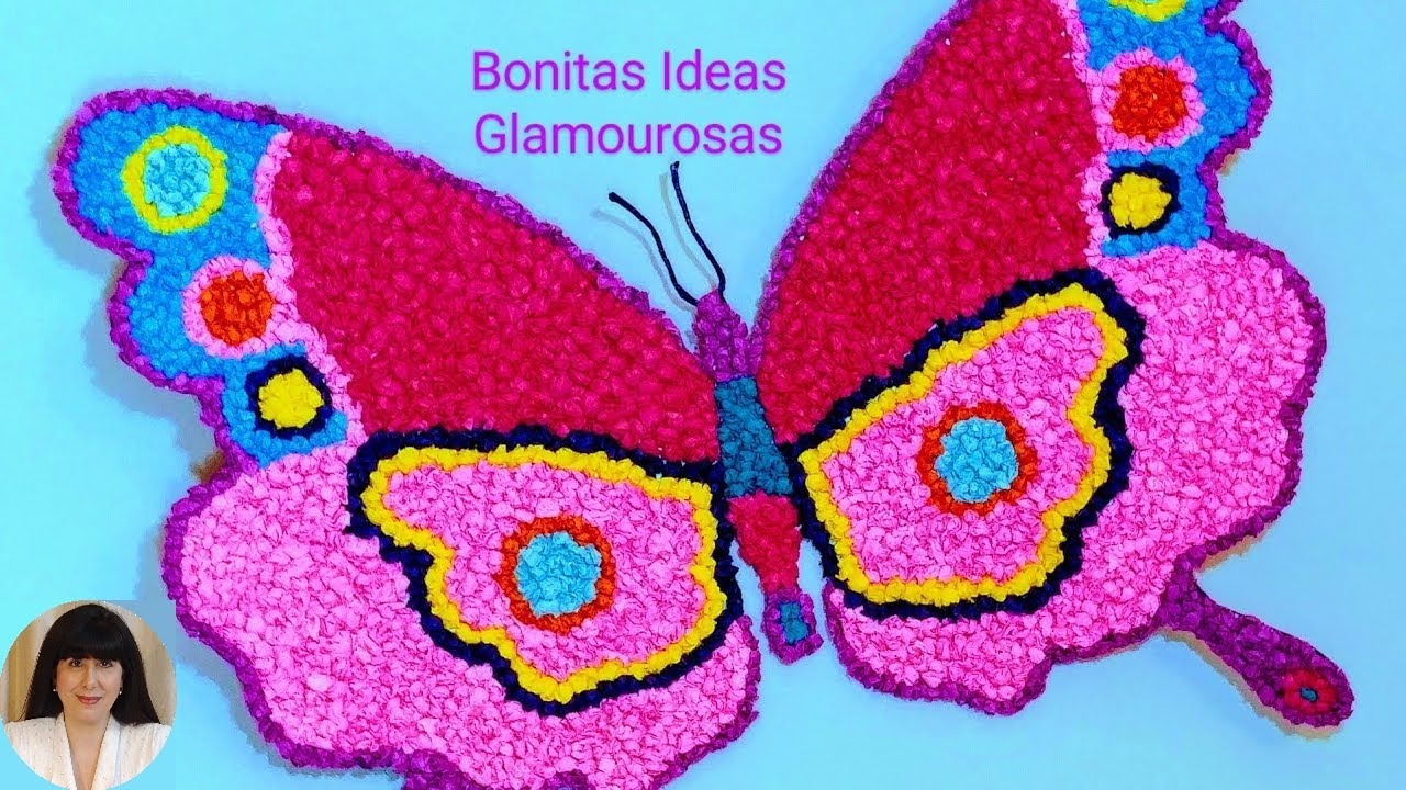 🦋MARIPOSA BOLITAS PAPEL . PATRÓN  FINA.  DISEÑO-CREACIÓN DE FRANCES H. - thptnganamst.edu.vn