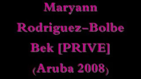 Maryann Rodriguez-BolbeB...  [Prive]Aruba 2008