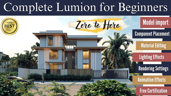 Complete Lumion Tutorial For Beginners | Zero to Hero