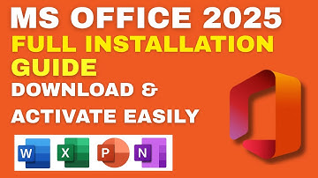 MS Office 2025🔥 Full Installation Guide | Download & Activate Easily💡