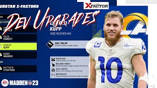 Madden's Yearly Development Increase Requirements