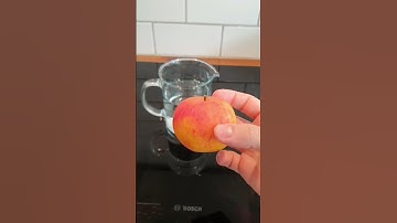 Does an apple sink or float???