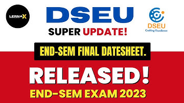 DSEU Delhi Polytechnic 2022: End-Semester Final Datesheet Released! | How To check | Complete info.