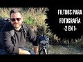 FILTROS PARA FOTOGRAFÍA -2 EN 1-