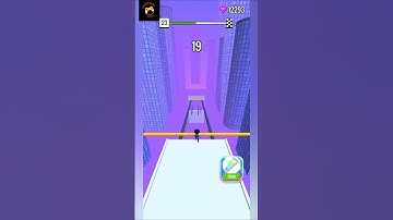 Roof Rails 🚈 lvl 21,22,23,24  & 25 #shorts #gamingwithrabia  #roofrails