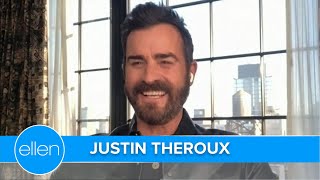 Justin Theroux Had Formal Dinners with His Dog During Quarantine