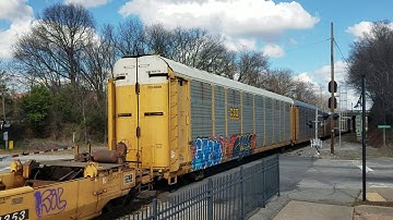 NS 237 Intermodal Spartanburg, SC w/SD70 and SD60 standard cabs trailing 2nd and 3rd