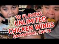 SOBRANG Daming UNLIMITED CHICKEN WINGS Flavors sa Dasmariñas Cavite