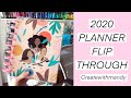2020 Planner Flip Through // Classic Catch-All Happy Planner // Createwithmandy