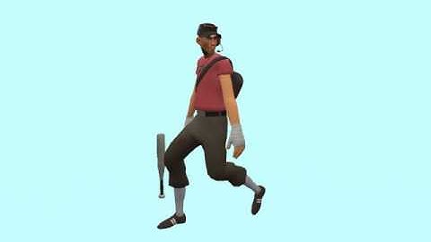 TF2 Scout - Walk Cycle - Test 2