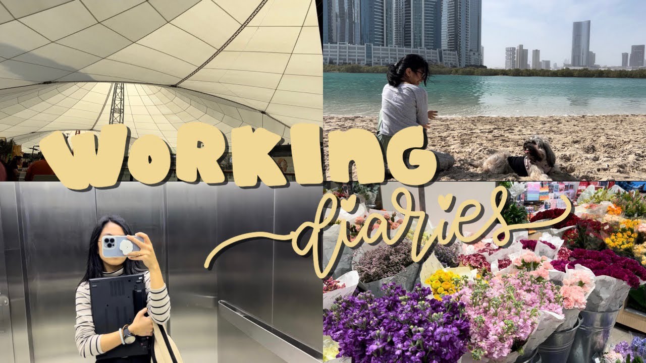 working diaries 💼👷🏼♀️🤎| realistic daily routine for work, 8 to 5, life ...