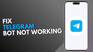 How to fix telegram bot not working