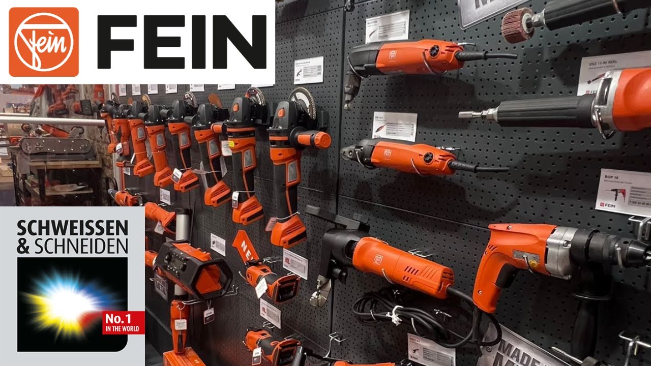 Schweissen und Schneiden 2023 Neue Produkte von Fein