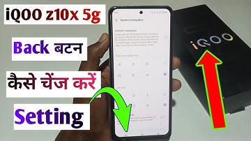 Iqoo z10x 5g me back button kaise change kare // How to back button change in iqoo z10x 5g me