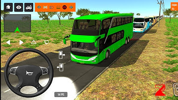 euro coach bus simulator 😭🚌|| new coach bus simulator part- 01 Android gameplay 65