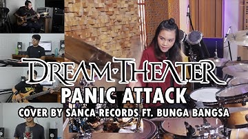 Dream Theater - Panic Attack | COVER by Sanca Records ft. Bunga Bangsa