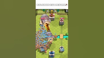 Balanced evo rework “ nerf miner” clash royale✅ #clashroyale