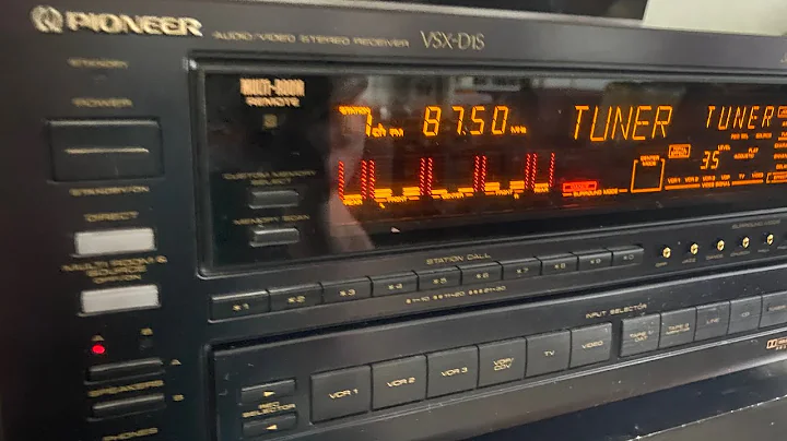 Pioneer VSX D1S - Quick overview