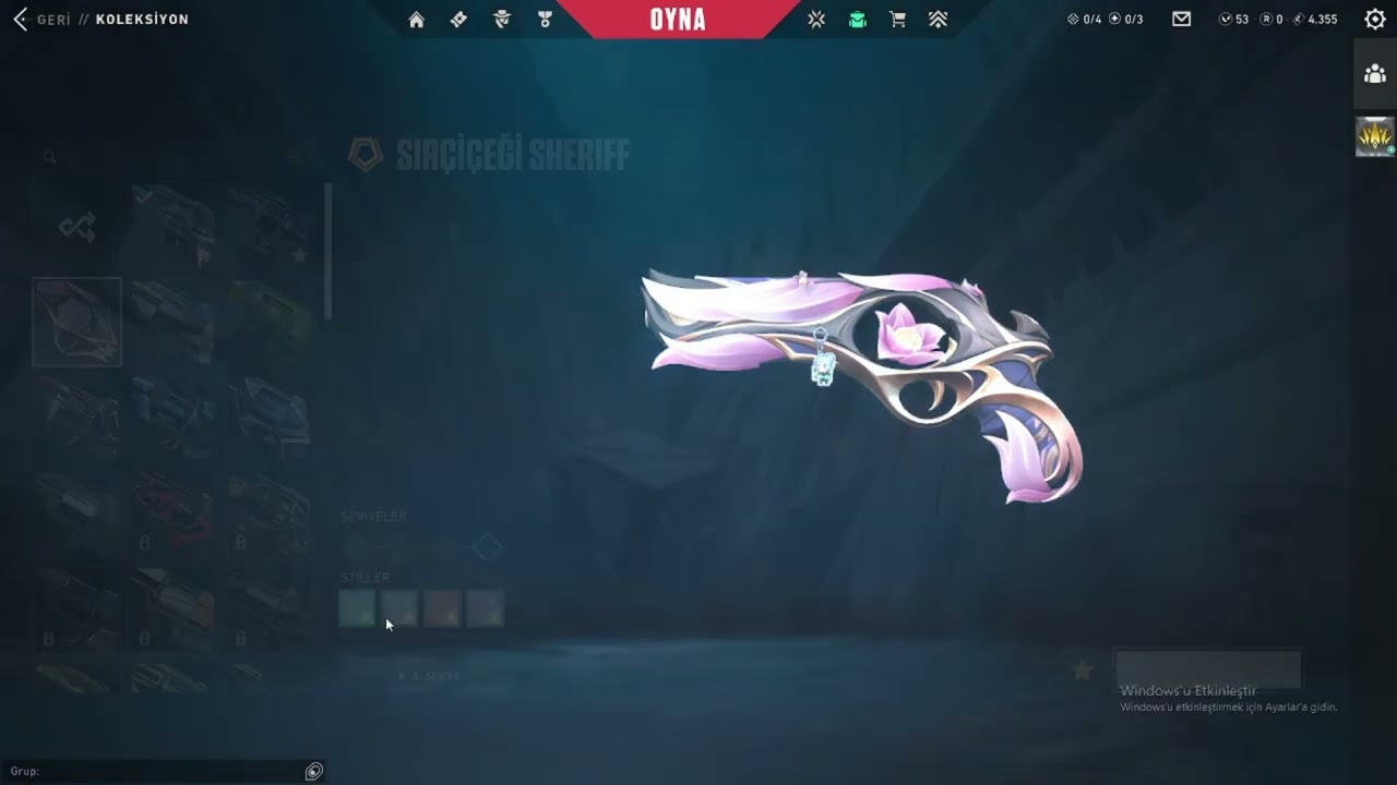 10 VANDAL 15 BIÇAK EFSANE DOLU ACC!!! videosu
