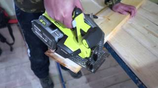 Обзор на циркулярную пилу RYOBI  R18CS-0  ONE+