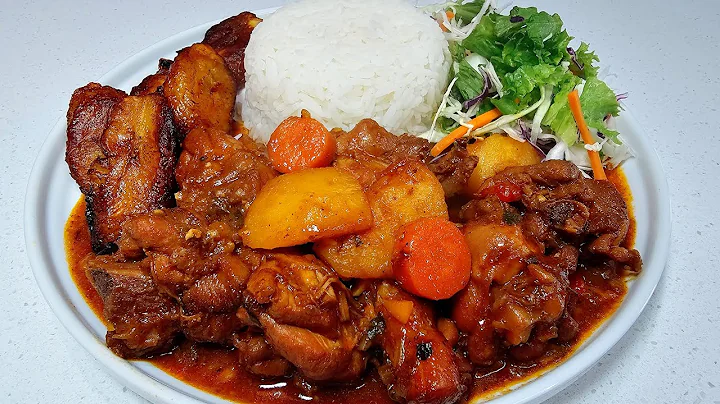 🇬🇾 Best guyanese chicken stew/ stewed chicken | full recipe