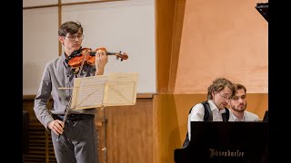Richard Strauss Violin Sonata in E-flat Major, II part/Maxim Tzekov, violin&amp Julian Trevelyan, piano