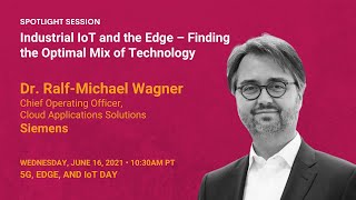 Industrial IoT and the Edge — Finding the Optimal Mix of Technology Cloud Computing In Iiot Industrial Iot Explained Edge Vs Cloud