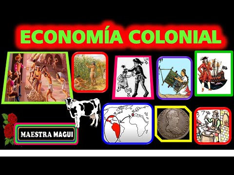 ECONOMÍA COLONIAL/VIRREINATO