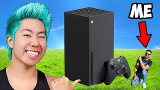 I surprised ZHC with the World's Largest XBOX Series X