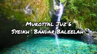 Juz 6 - Syeikh Bandar Baleelah - RELAXSING Suara Alam