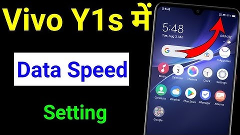 how to show net speed in vivo y 1s | vivo y 1s me net speed show kaise kare 2021