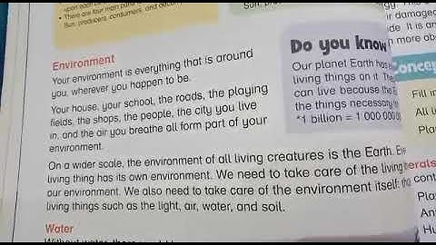 Class 4.subject: science. Topic : environment. Pg#42 text book