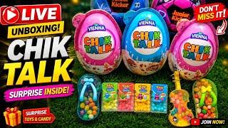 LIVE Surprise Egg Unboxing - What s Hidden Inside
