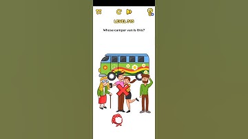 Brain Blow Level 315 | Brain Blow Whose camper van is this Answer