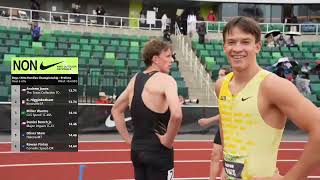 Andrew Jones June 2025 Nike Outdoor Nationals 110Mh Prelims 13.71 Sec