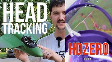 Head tracking is so cool - 200mW HDZero Lippisch Jet