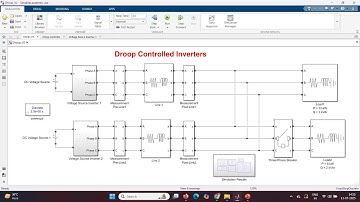 Droop Control for Stand-alone (Islanded) Microgrid using MATLAB/Simulink || Three-phase GFM Inverter