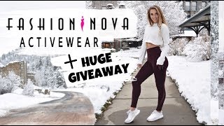 Fashion Nova Activewear Review + Huge Giveaway *Not Sponsored*