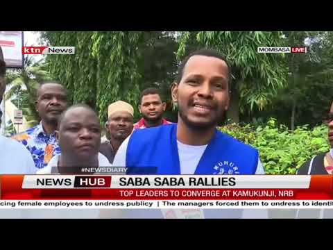 Tutafanya Maandamano Ya Amani Mombasa Wenyeji Mombasa