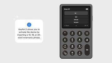 Device Tutorial - Import Mnemonic Phrase - Manual Import