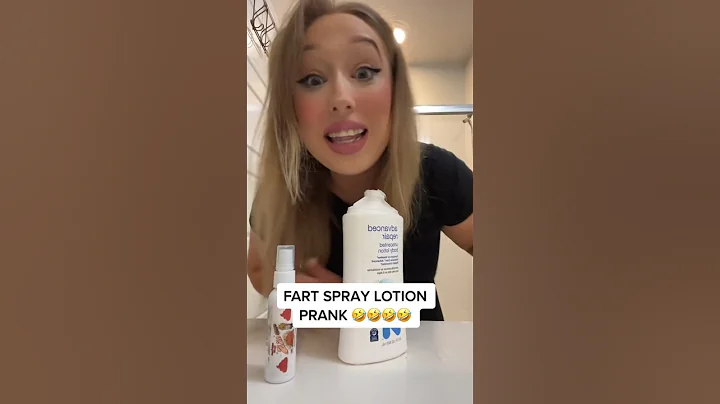 FART Spray In Lotion PRANK! 🤣🤣🤣 - DayDayNews