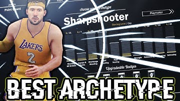 BEST ARCHETYPE BUILD IN 2K17 FOR MY PARK POST PATCH! NBA 2K17