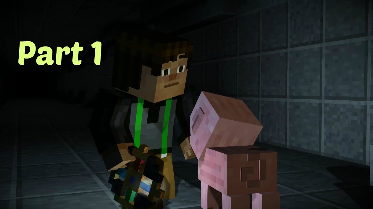 Minecraft: Storymode (Telltale) Episode 3 PT 1 (Let's Play) - YouTube