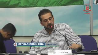 Sessão Ordinária - 09/03/2020