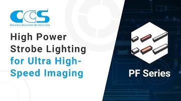PF Series High Power Strobe Lighting Solution for Ultra High Speed Imaging | Product Introduction